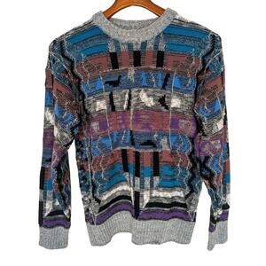 Vintage Michael Gerald Ltd Men's Size Small Coogi Style Sweater